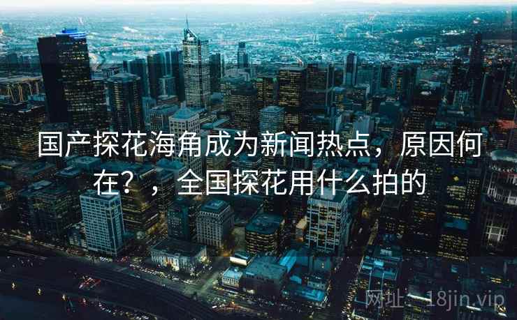 国产探花海角成为新闻热点，原因何在？，全国探花用什么拍的