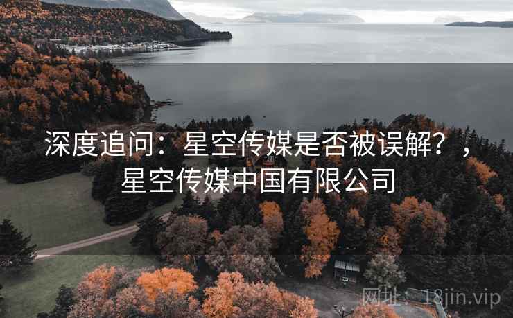 深度追问：星空传媒是否被误解？，星空传媒中国有限公司
